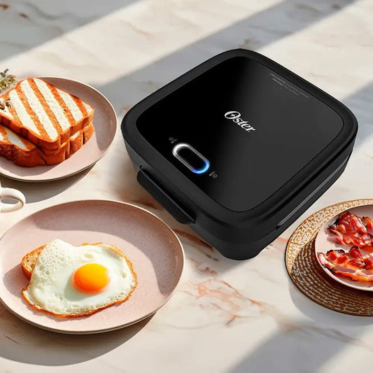 Plancha Sandwichera Compacta Oster con Platos Hondos - Oster - Titan.com.pa - 53891176064