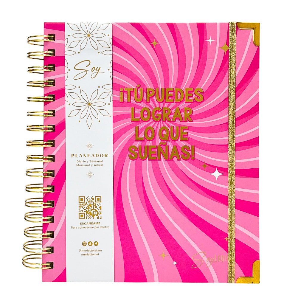Planner “Soy Logros” / Soy – Mensual - semanal - Soy - Titan.com.pa - 7450209002368