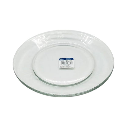 Plato Crisa Llano de Vidrio Para Postre 7.5"
