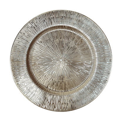 Plato Decorativo 30 Cm Dorado - Montefiori Christmas - Titan.com.pa - 7453121087161