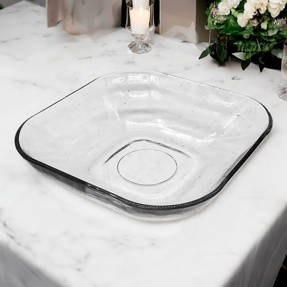 Plato Hondo Cristar Piazza de Vidrio 17.5 cm - Cristar - Titan.com.pa - 7702147264316