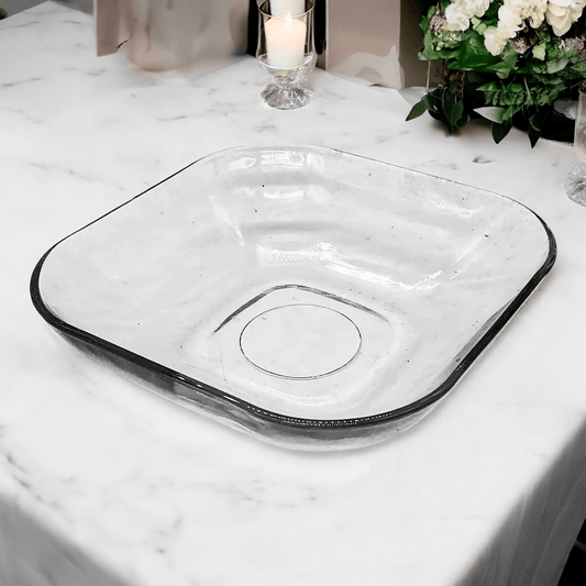 Plato Hondo Cristar Piazza de Vidrio 17.5 cm - Cristar - Titan.com.pa - 7702147264316