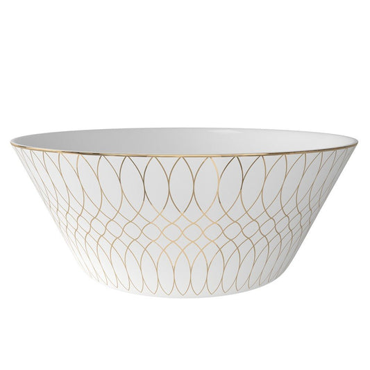 Plato hondo Home de porcelana de 6 pulgadas