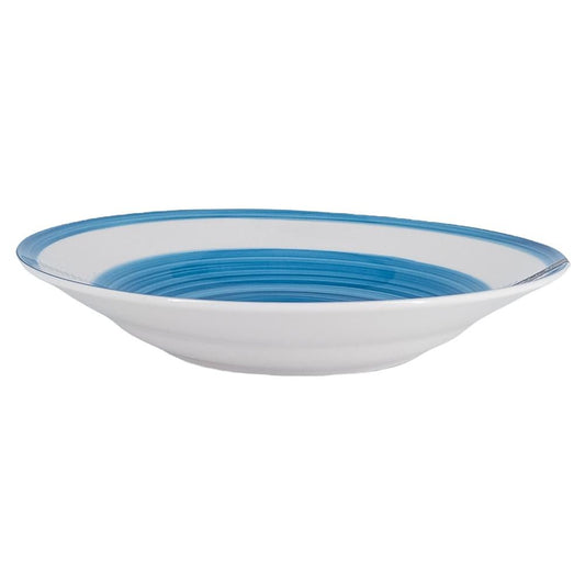Plato Hondo Lotus Elegance de Cerámica 9"