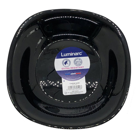 Plato Hondo Luminarc de Vidrio Cuadrado 21 cm