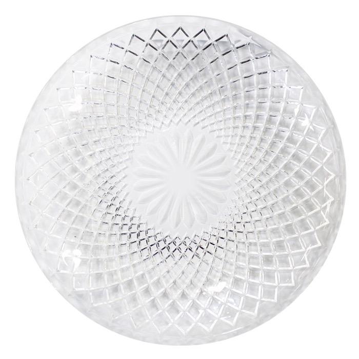 Plato Kennedy Home 12" Vidrio Clear