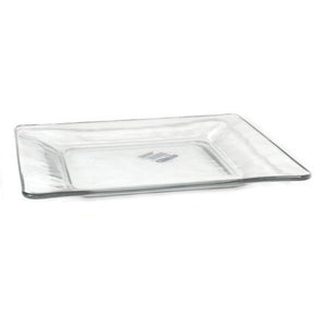 Plato Libbey De Vidrio Cuadrado
