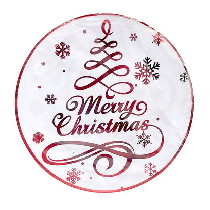 Plato Llano 10” / 6 Piezas Navidad / Christmas Elegance - Christmas Elegance - Titan.com.pa - 2100000964833