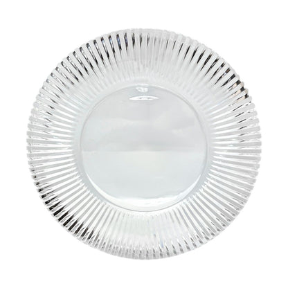 Plato Llano Acrílico Home Elegance de 10" / Clear - Home Elegance - Titan.com.pa - 2100000260256