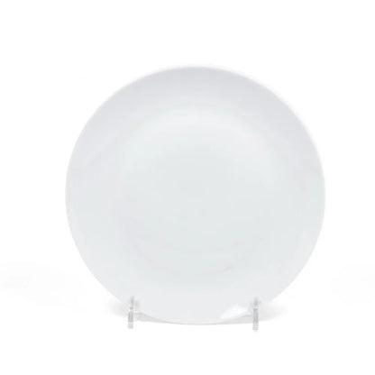 Plato Llano Elegance Party - 7.5in - White - 10 Piezas