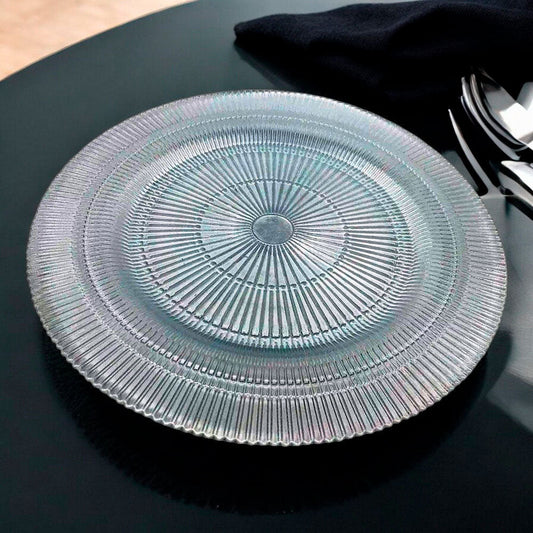 Plato Llano Favorim Group de Vidrio 13" 128771 - FAVORIM GROUP - Titan.com.pa - 8683036137692