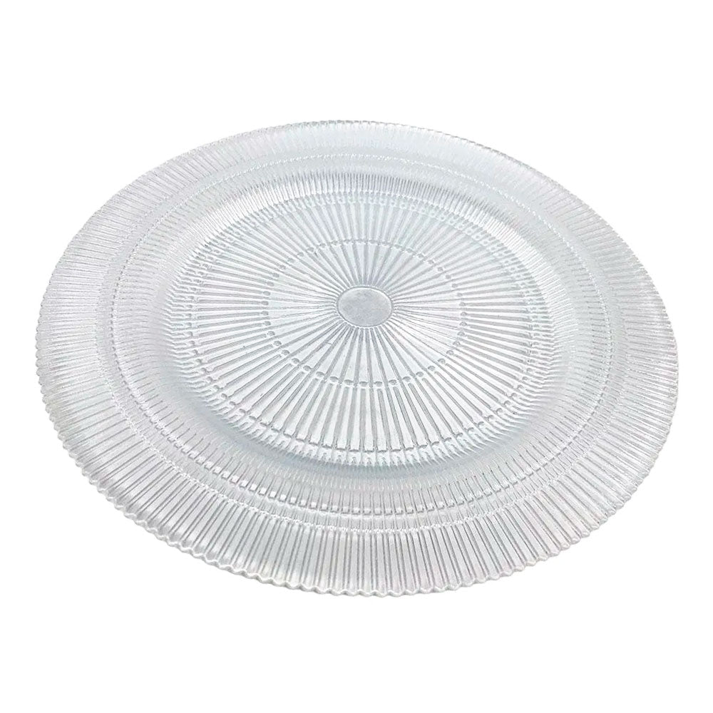 Plato Llano Favorim Group de Vidrio 13" 128771 - FAVORIM GROUP - Titan.com.pa - 8683036137692