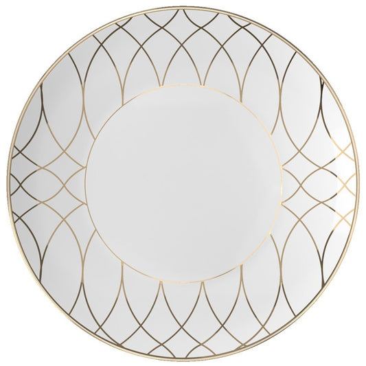 Plato llano Home de porcelana de 10.5 pulgadas