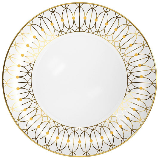 Plato llano Home de porcelana de 10.5 pulgadas