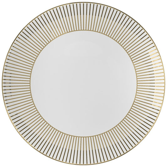 Plato llano Home de porcelana de 12 pulgadas