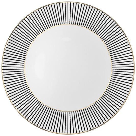 Plato llano Home de porcelana de 12 pulgadas