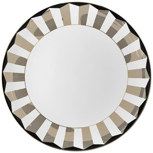 Plato llano Home de porcelana de 12 pulgadas