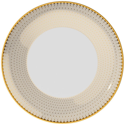 Plato llano Home de porcelana de 12 pulgadas