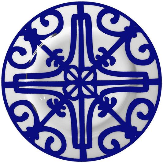 Plato llano Haus de porcelana de 8 pulgadas