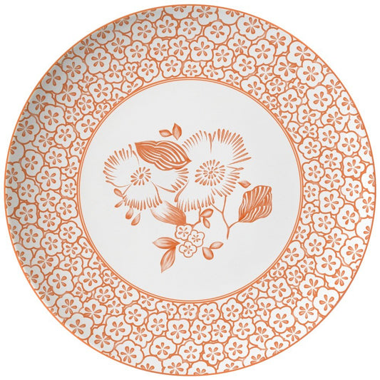 Plato llano Haus de porcelana de 8 pulgadas