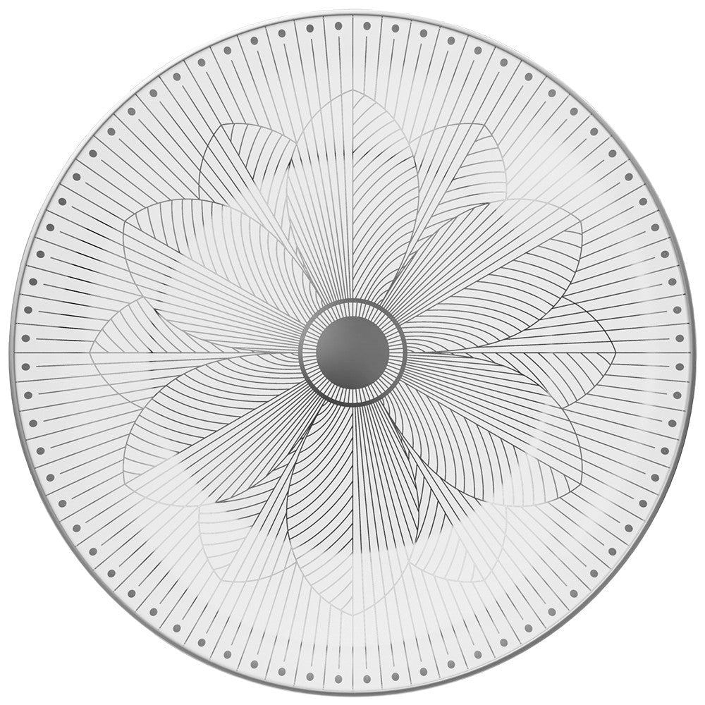 Plato llano Haus de porcelana de 8 pulgadas