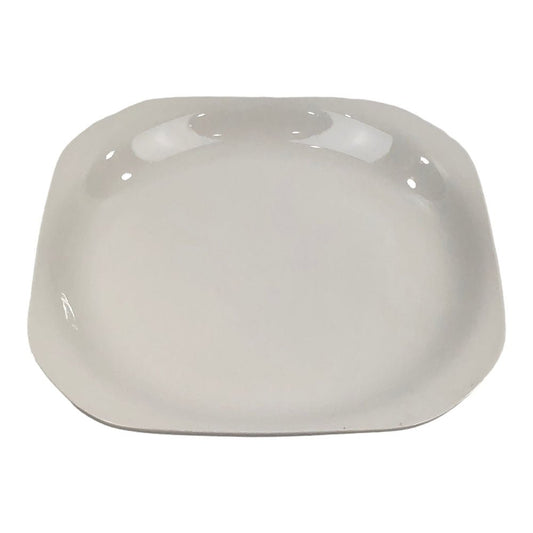 Plato LLano Home Elegance de Ceramica 10.5" - Blanco