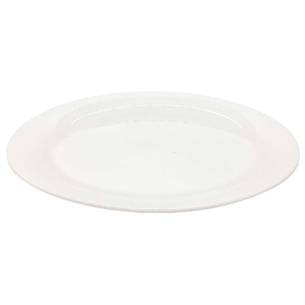 Plato Llano Home Elegance de Cerámica 14"