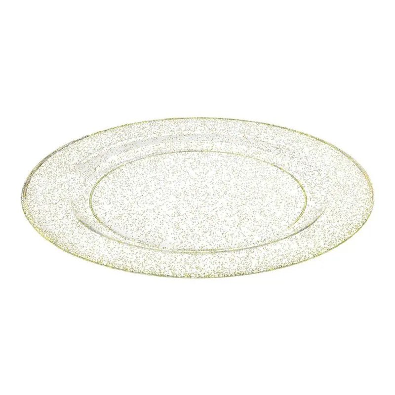 Plato Llano Lillian Plástico Glitter 10 Piezas 7" - Lillian - Titan.com.pa - 763615336178