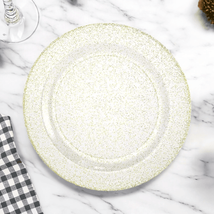 Plato Llano Lillian Plástico Glitter 10 Piezas 7" - Lillian - Titan.com.pa - 763615336178