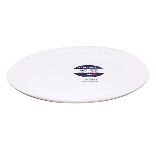 Plato Llano Luminarc de Vidrio 27 cm