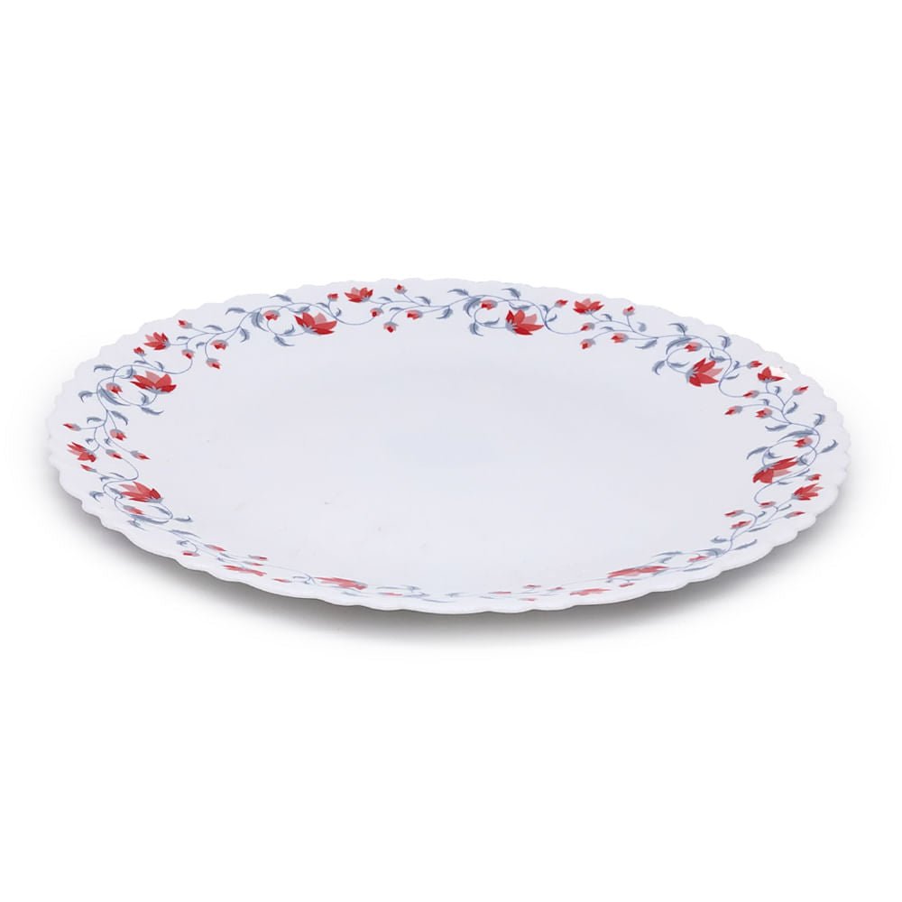 Plato Llano Oska de Vidrio 11"