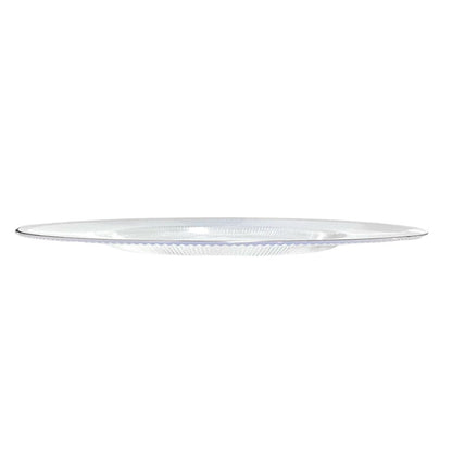 Plato Llano Plástico Koopman / 33 cm / Clear - Silver / Surtido - Koopman - Titan.com.pa - 8721037088893