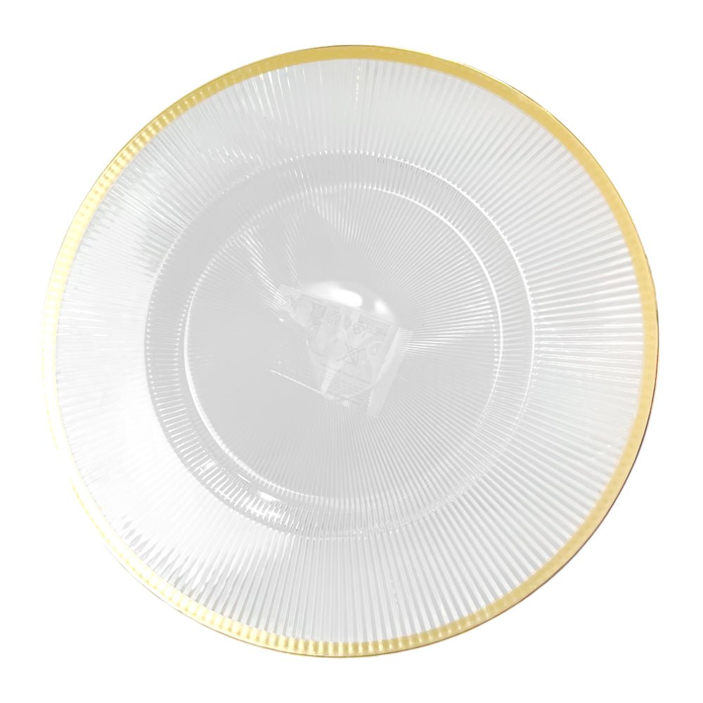 Plato Llano Plástico Koopman / 33 cm / Transparente / Surtido - Koopman - Titan.com.pa - 8721037088909