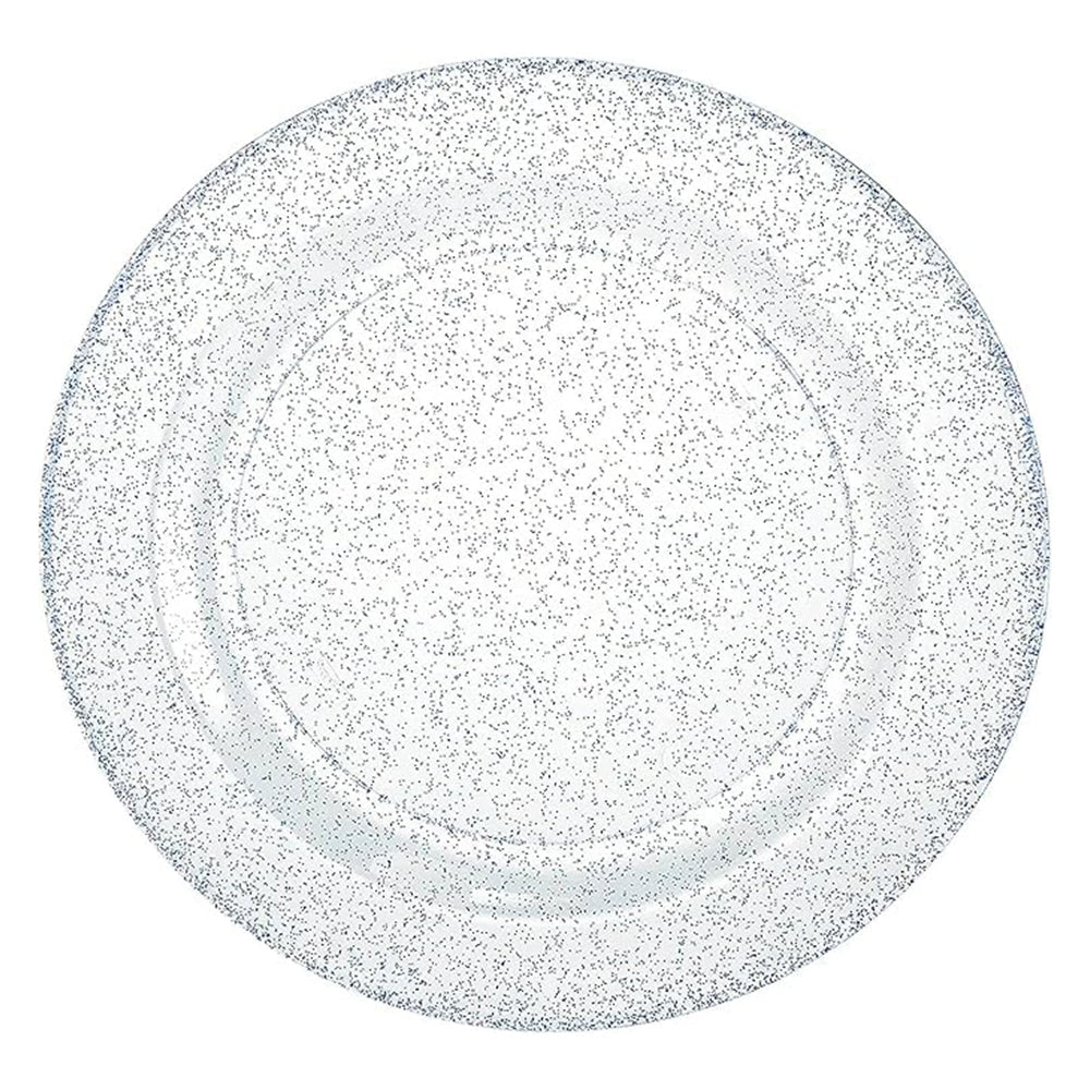 Plato Llano Plástico Lillian / 10" / Silver Glitter - Lillian - Titan.com.pa - 763615336000