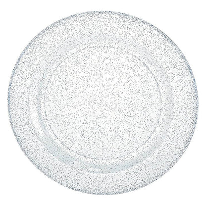 Plato Llano Plástico Lillian / 10" / Silver Glitter - Lillian - Titan.com.pa - 763615336000