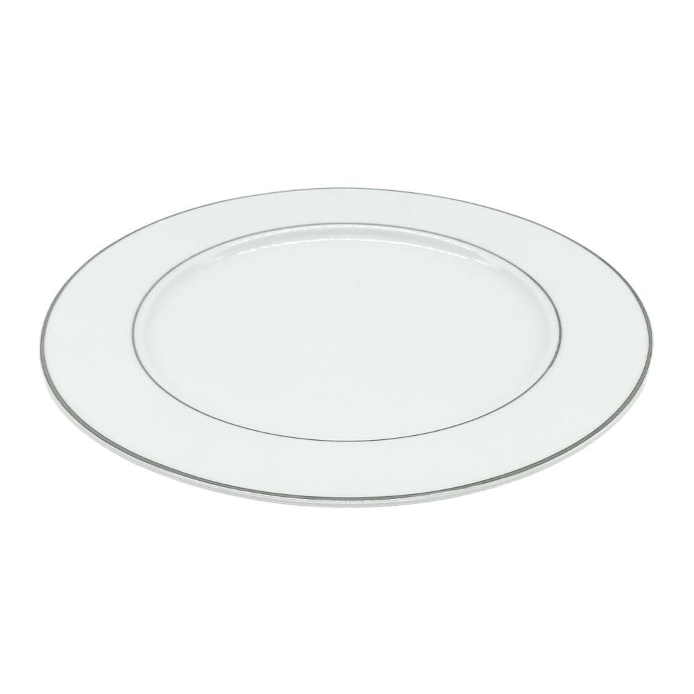 Plato Llano Plates & Beyond 10.5" Borde Silver
