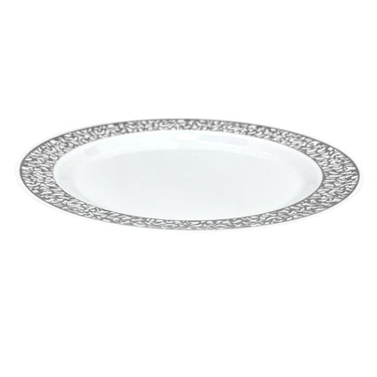 Plato Llano Reutilizable 10" Home Elegance 10 Piezas / Silver - Home Elegance - Titan.com.pa - 2100000994649