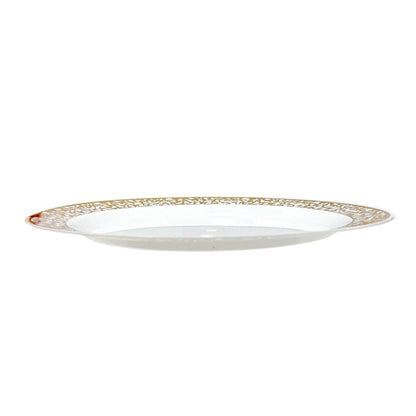 Plato Llano Reutilizable 7" Home Elegance / 10 Piezas / Gold - Home Elegance - Titan.com.pa - 2100000542222