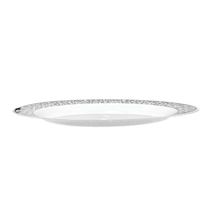 Plato Llano Reutilizable 7" Home Elegance / 10 Piezas / Silver - Home Elegance - Titan.com.pa - 2100000503087