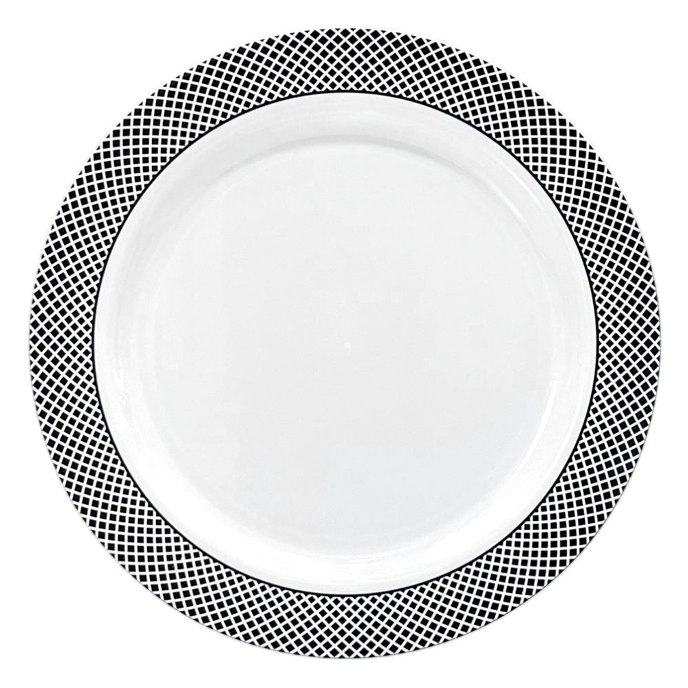 Plato Llano Reutilizable de 10" Home Elegance 10 Piezas / Silver - Home Elegance - Titan.com.pa - 2100000876518