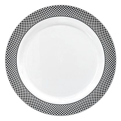 Plato Llano Reutilizable de 10" Home Elegance 10 Piezas / Silver - Home Elegance - Titan.com.pa - 2100000876518