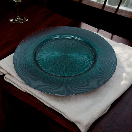 Plato Llano Studio Cristal de Vidrio - Studio Cristal - Titan.com.pa - 28199286050