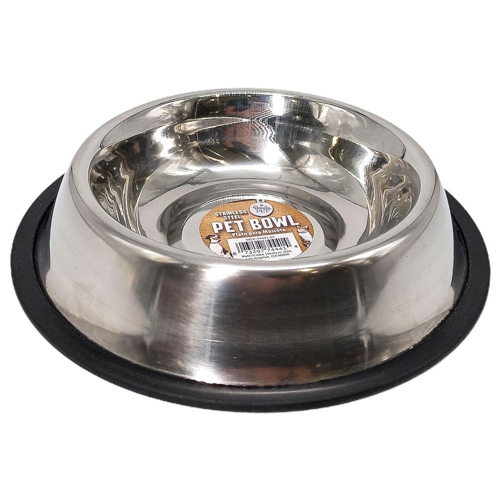 Plato Para Perro 26 California Aluminio Chico 6"