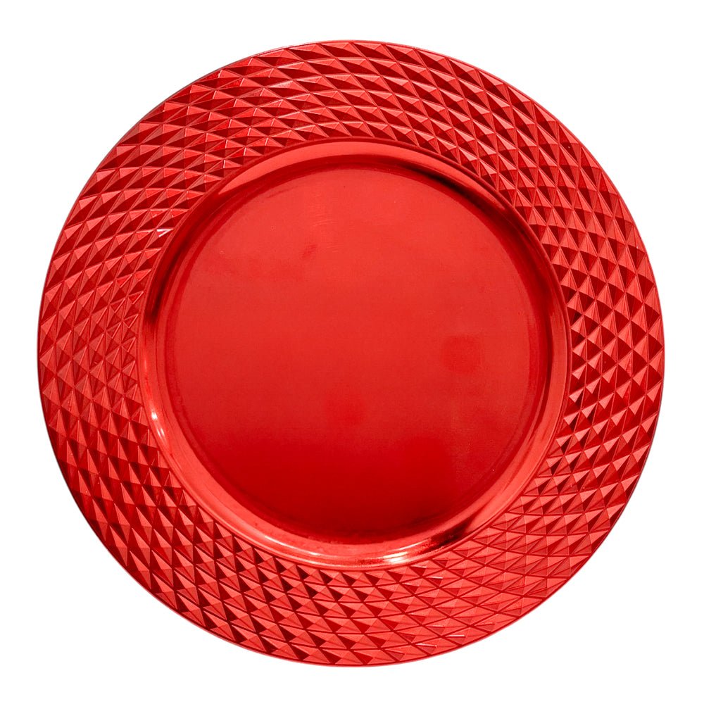 Plato Plástico 33 CM Surtido - Christmas Elegance