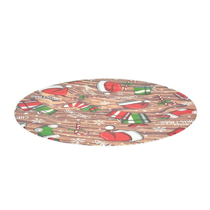 Plato Redondo 33 CM Plástico Navidad Estampado Surtido - Christmas Elegance
