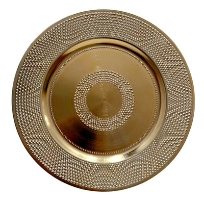 Plato Redondo Plástico 33 CM / Surtido - Christmas Elegance