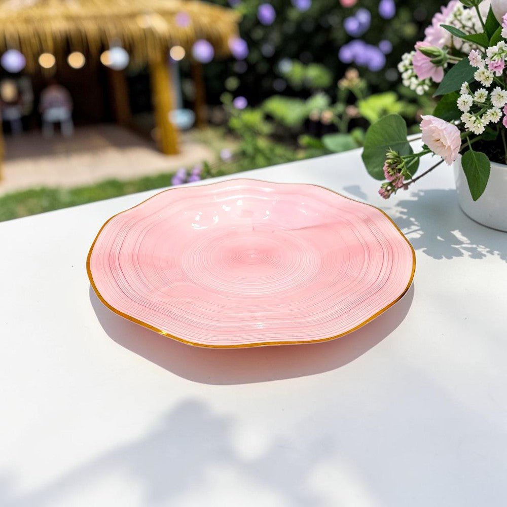 Plato Reutilizable Home Elegance - Pink 7" - 10 Piezas - Home Elegance - Titan.com.pa - 2100001029487