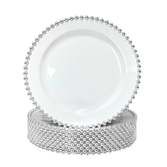 Platos Llanos Plástico 10.5" Lillian Reutilizables de 10 Piezas - Lillian - Titan.com.pa - 763615334006