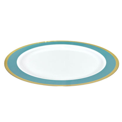 Platos Plástico de 10" Home Elegance / 10 Piezas / Celeste - Home Elegance - Titan.com.pa - 2100000224715