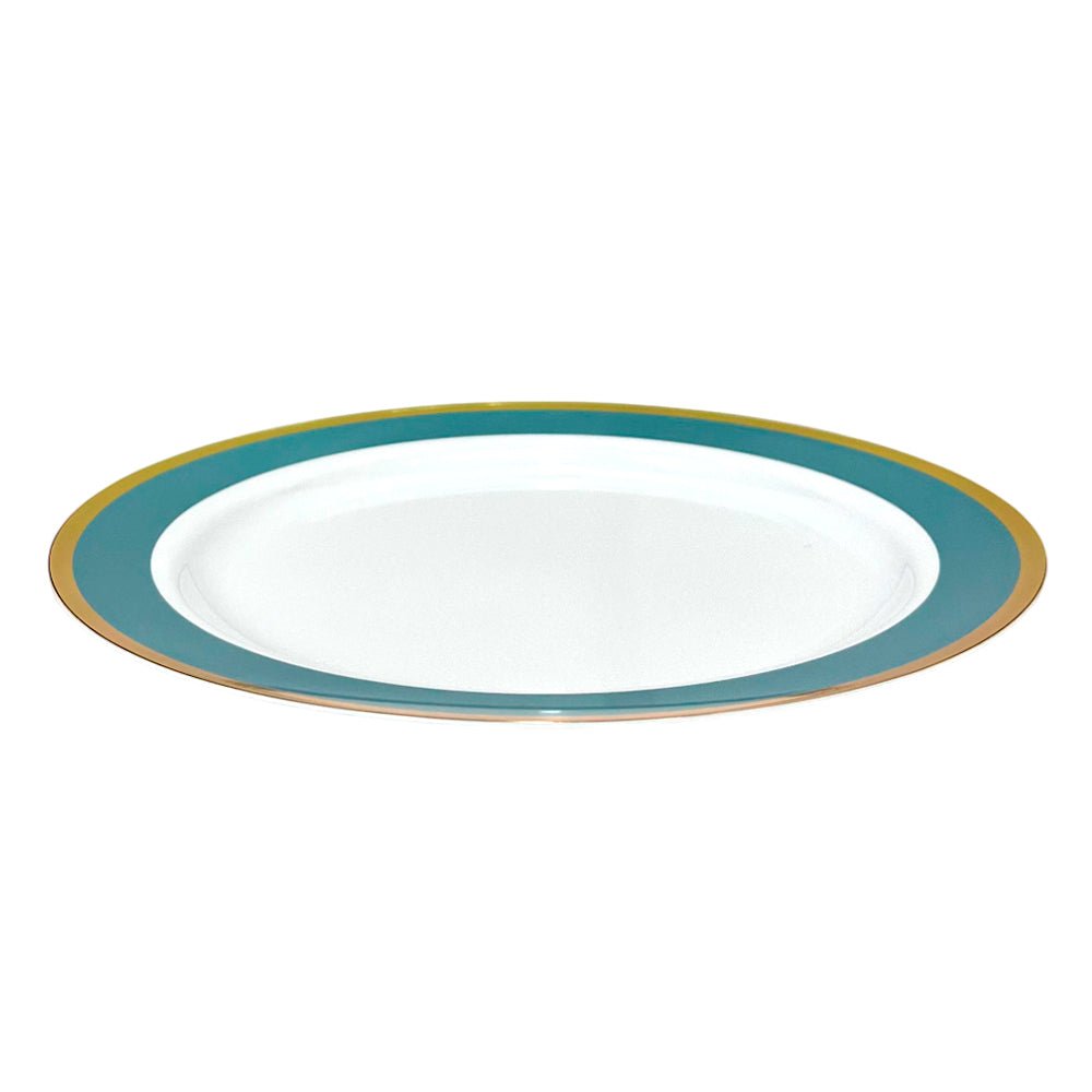 Platos Plástico de 10" Home Elegance / 10 Piezas / Celeste - Home Elegance - Titan.com.pa - 2100000224715